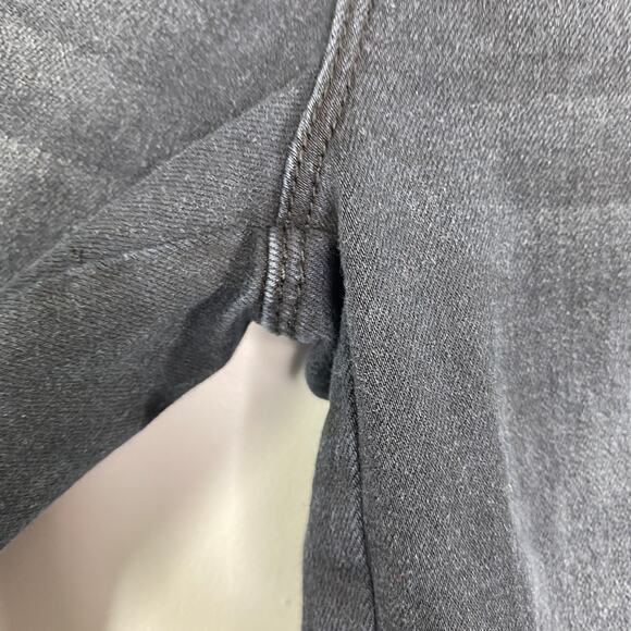 YMI Dark Wash Blue Cotton Blend Denim Shimmer Detail Ankle Jeans Women's Size 3 - Picture 6 of 10